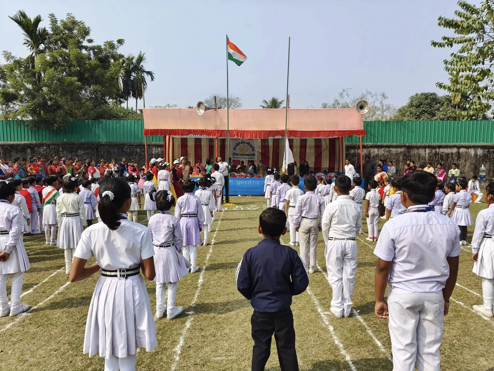 Annual sports at Falakata Usha Academy