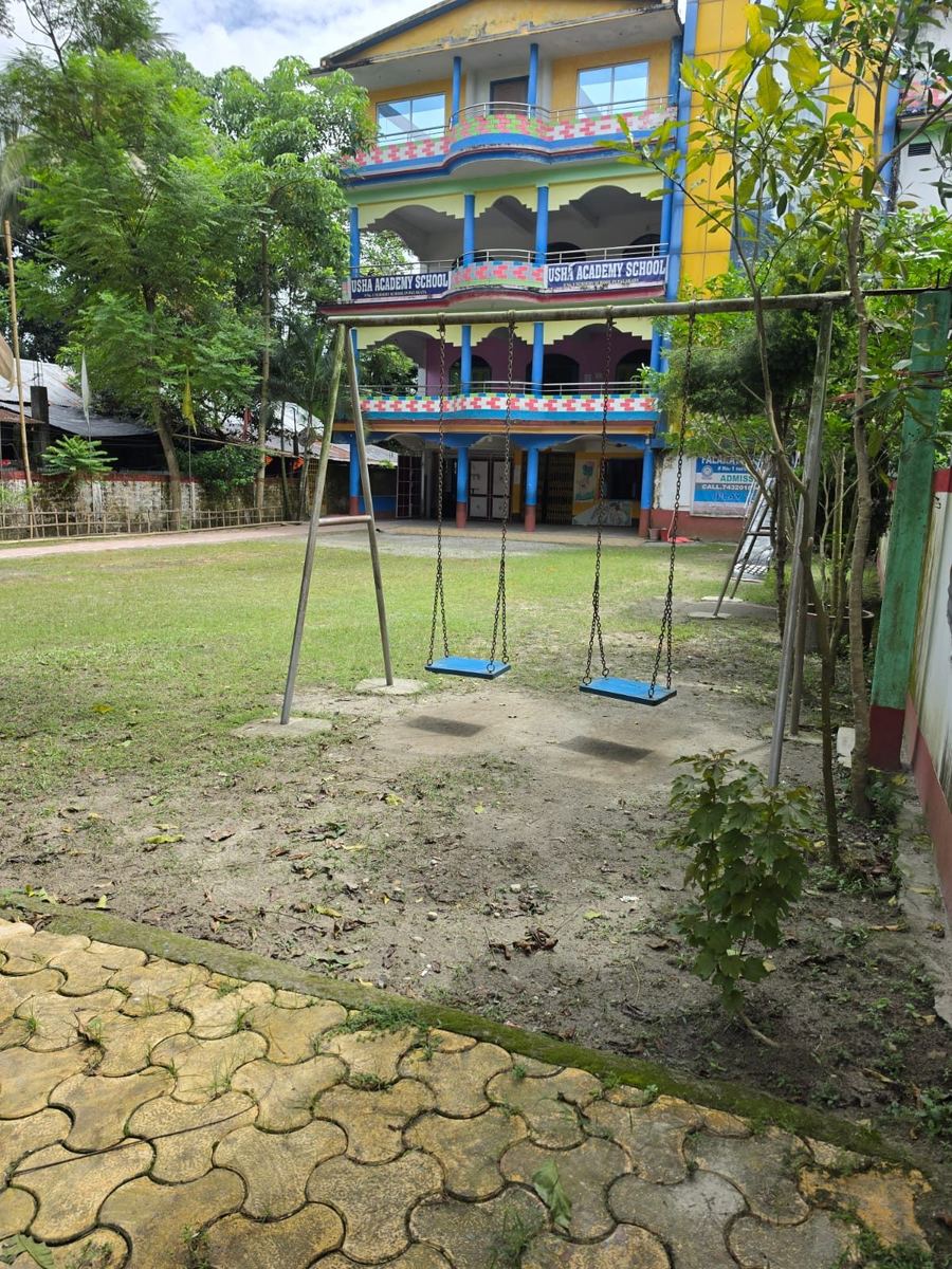 Playground at Falakata Usha Academy